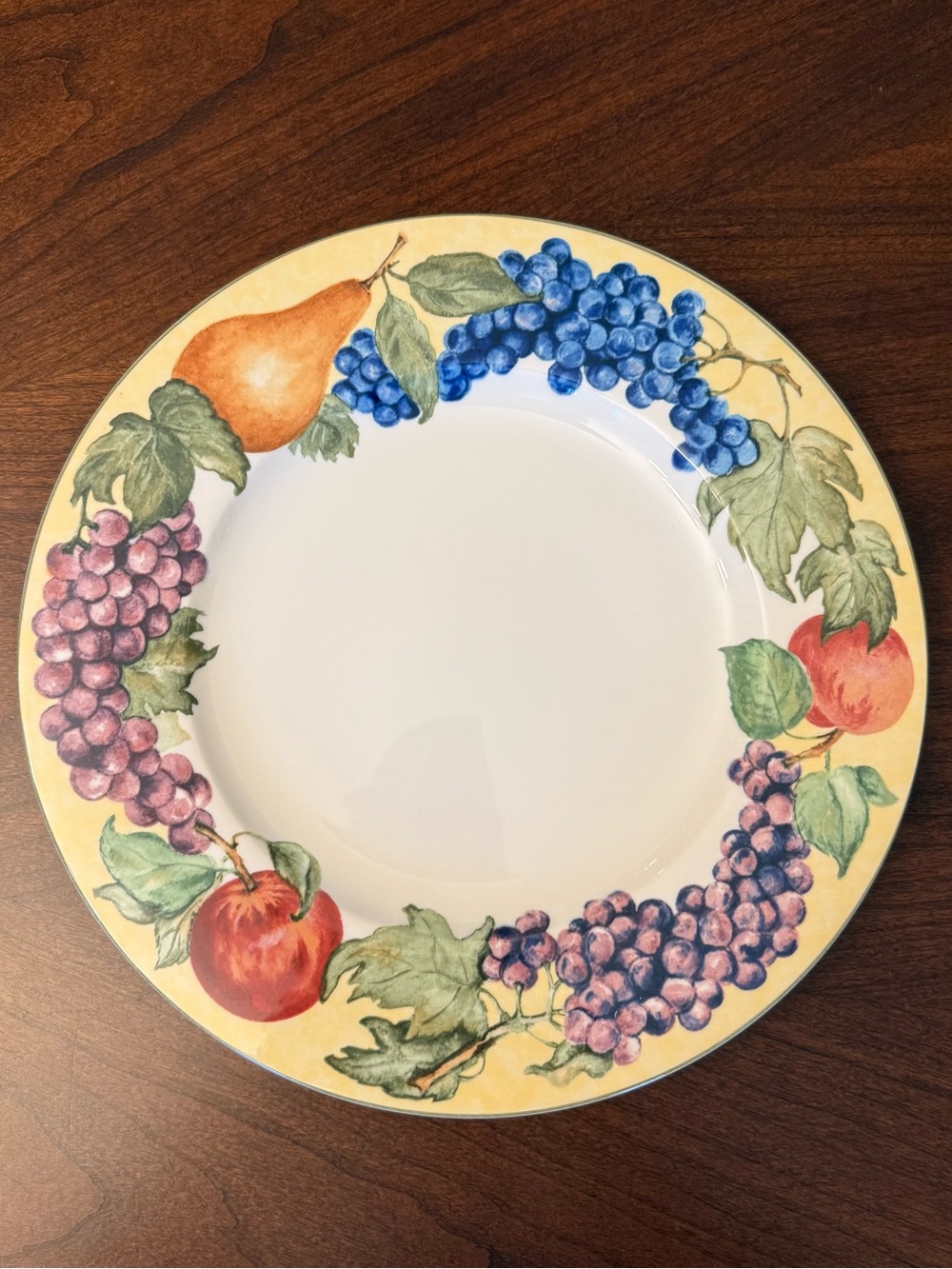 Vintage Block Hudson Valley 10.75” Dinner Plate by GEAR 1998 - Made in Korea